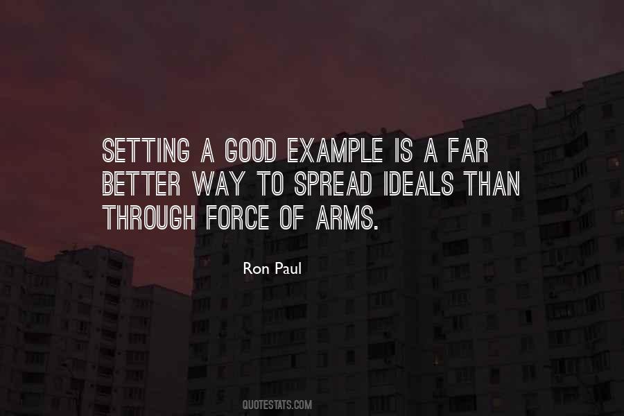 Quotes About Setting A Good Example #570386