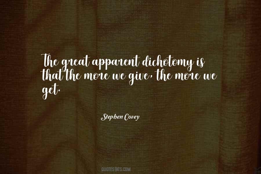Quotes About Dichotomy #1104016
