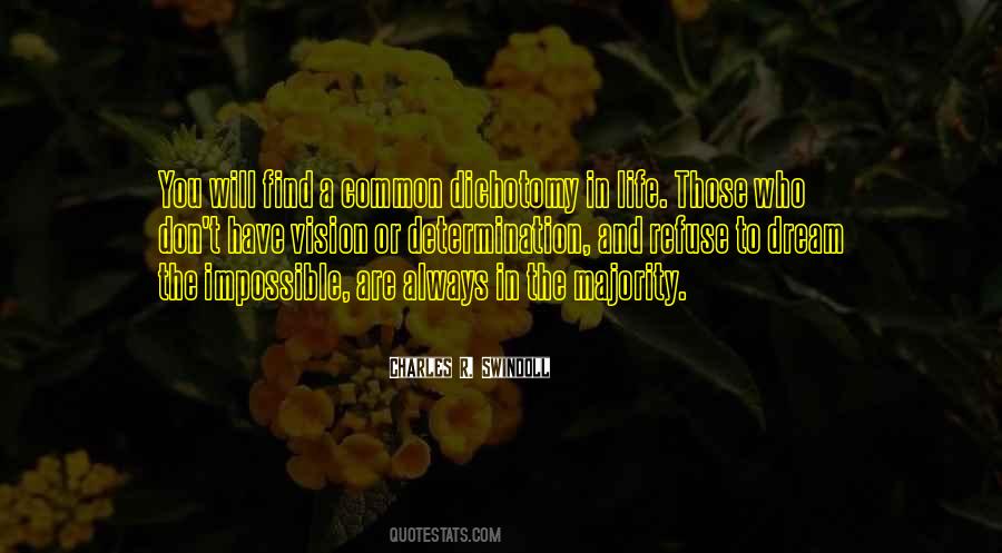 Quotes About Dichotomy #262769