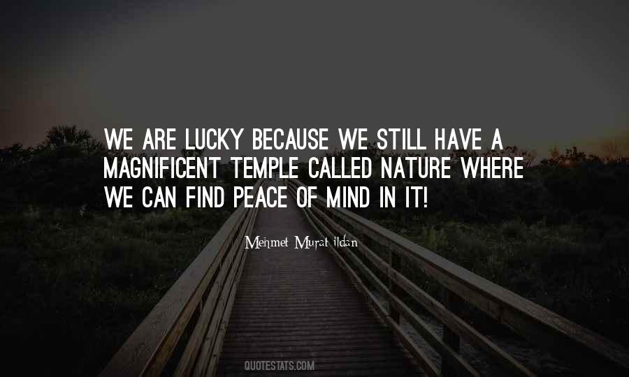 Quotes About Nature #1859285