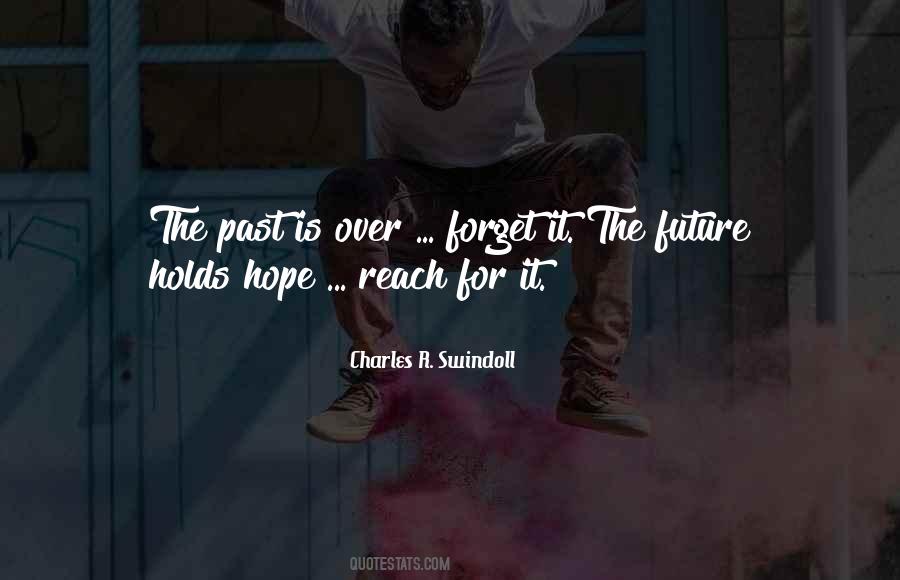 Past Is Over Quotes #696352