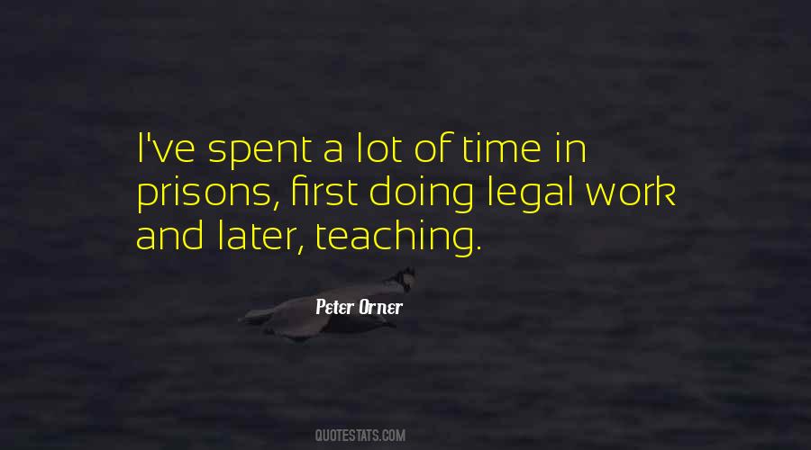 Prison Time Quotes #261463
