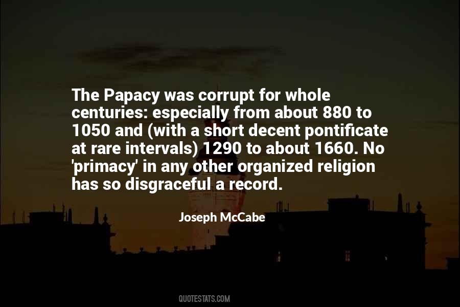 Quotes About The Papacy #1138058