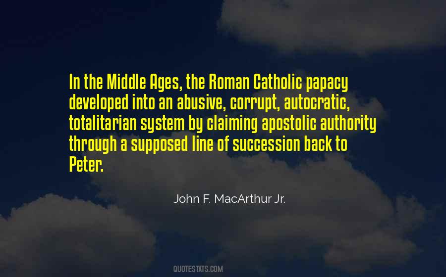 Quotes About The Papacy #1321011