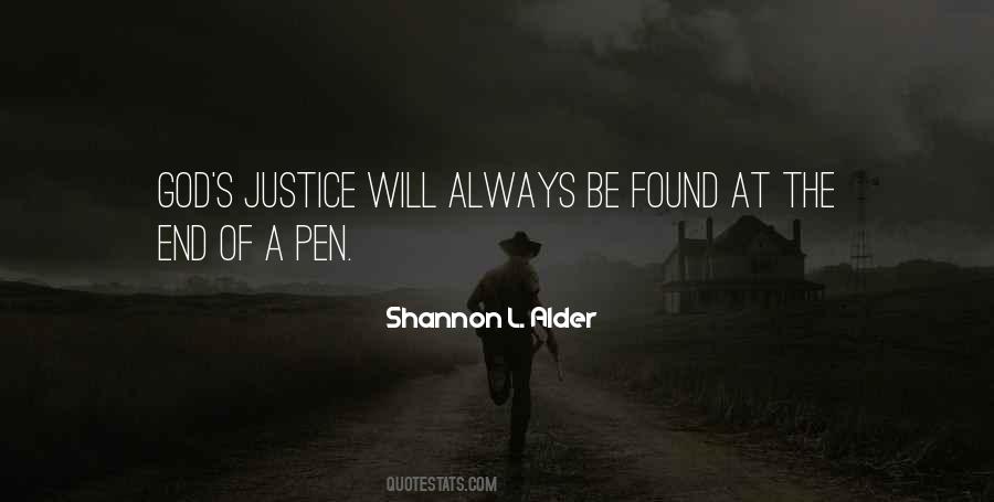 Quotes About God's Justice #1314457