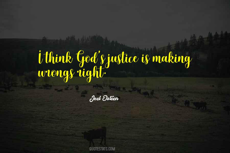 Quotes About God's Justice #1775506