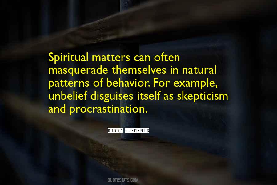 Spiritual Matters Quotes #1256493