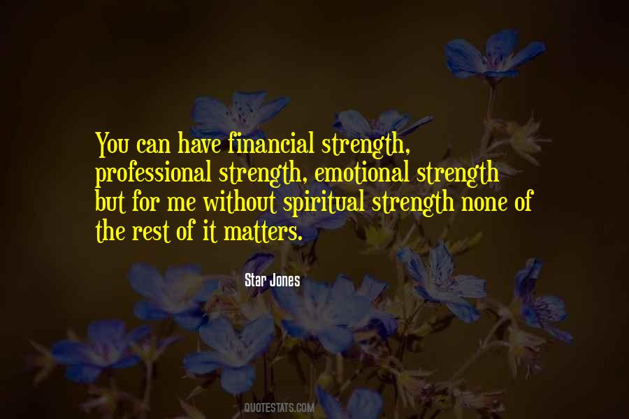 Spiritual Matters Quotes #1724543