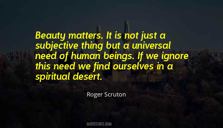 Spiritual Matters Quotes #557239