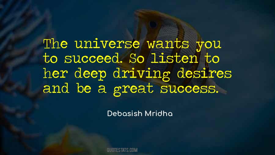 Driving Desires Quotes #1635045