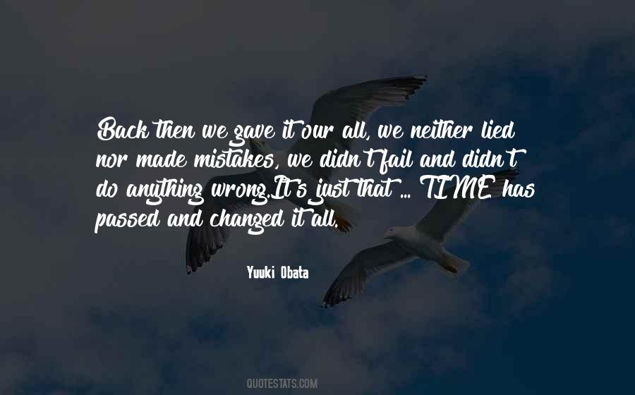 Quotes About Passed Time #97397