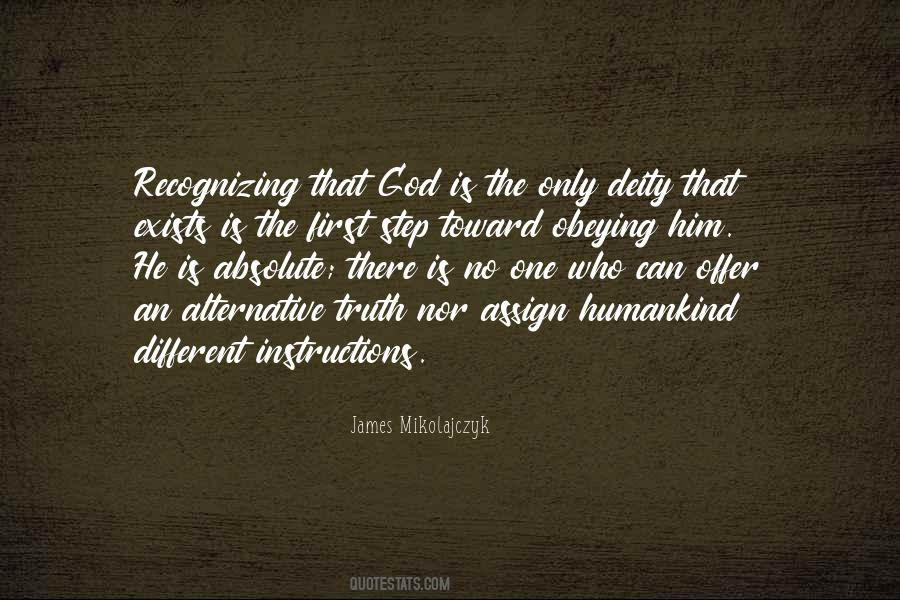 God Instructions Quotes #1135757