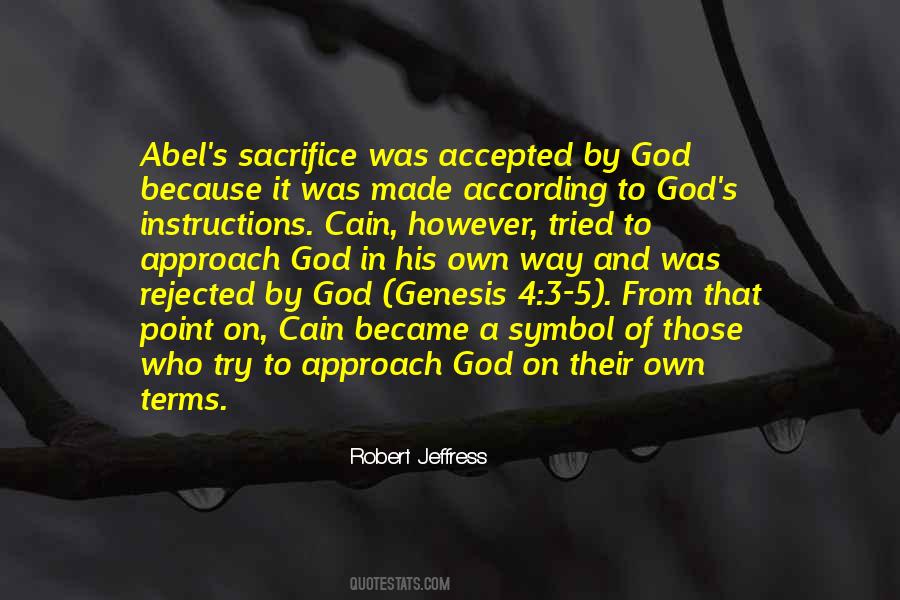 God Instructions Quotes #1466848