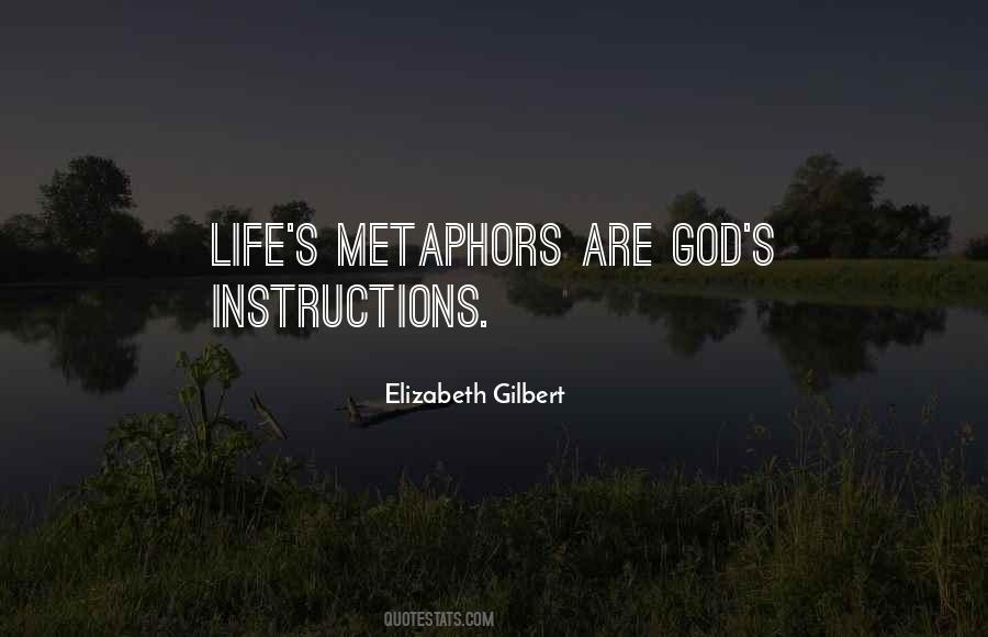 God Instructions Quotes #611161