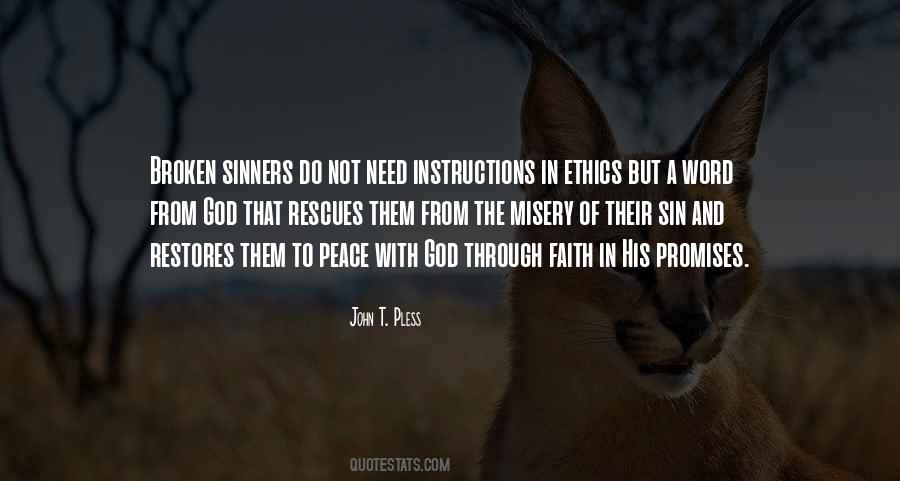 God Instructions Quotes #988801