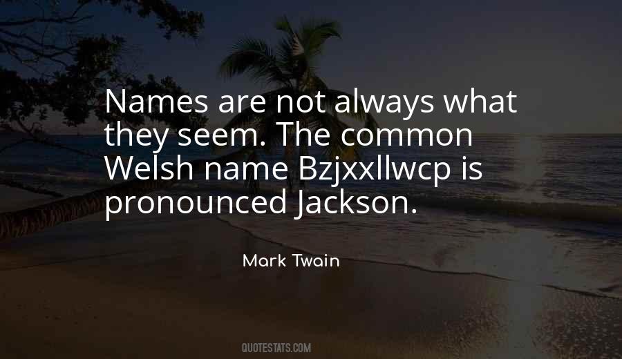 Common Name Quotes #489772