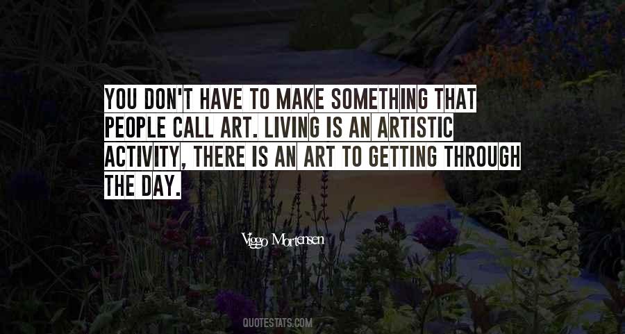 Quotes About Artistic #1673804