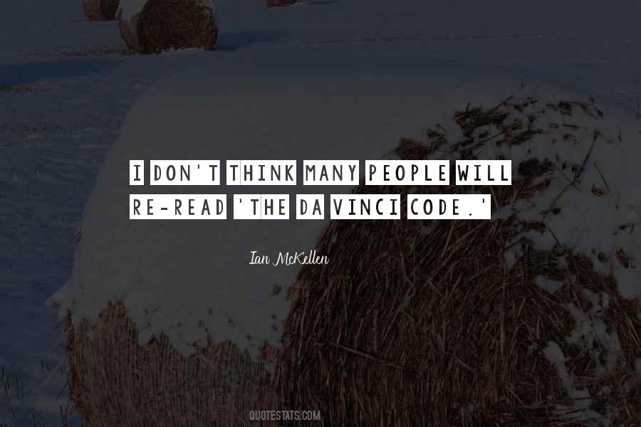 Quotes About Da Vinci Code #340809