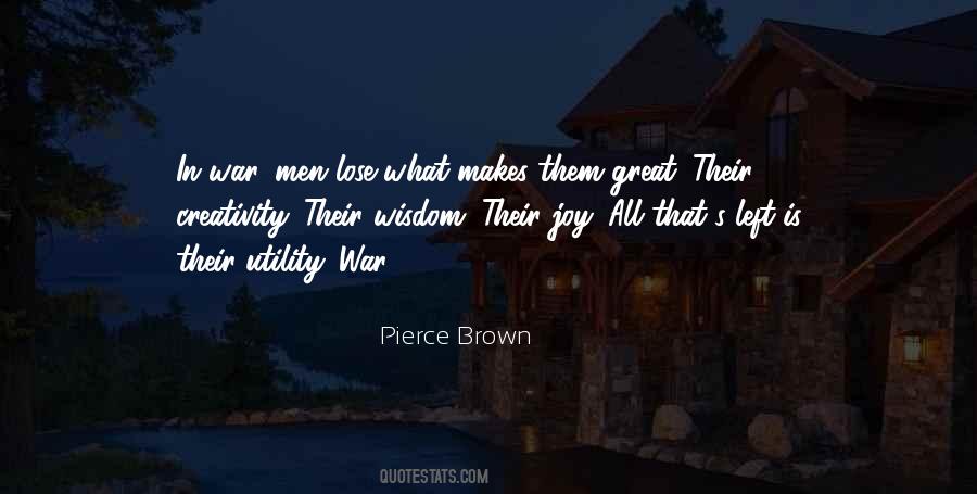 Wisdom In War Quotes #1211889