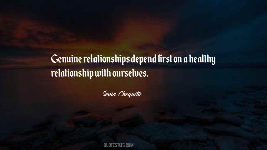 Quotes About A Healthy Relationship #850346