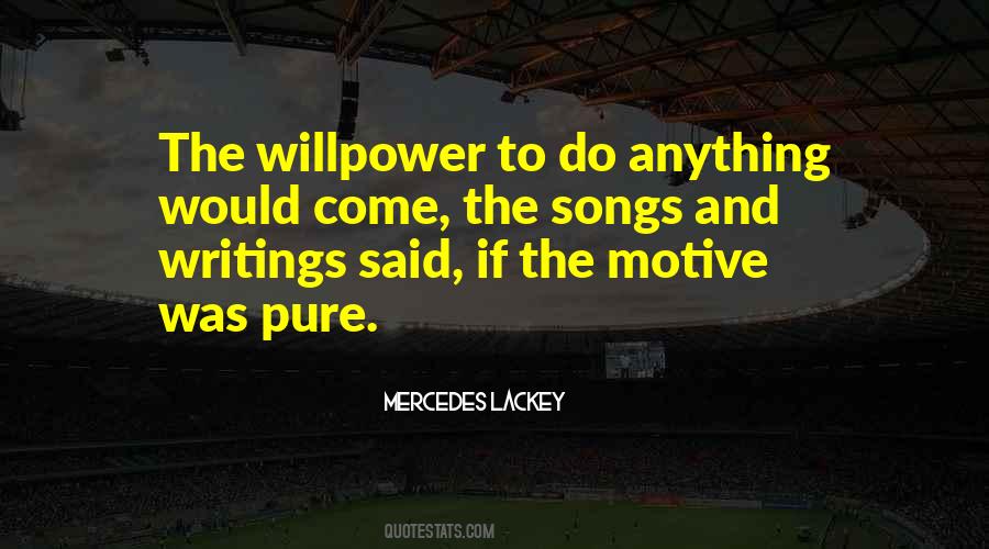 Quotes About Willpower #1082383