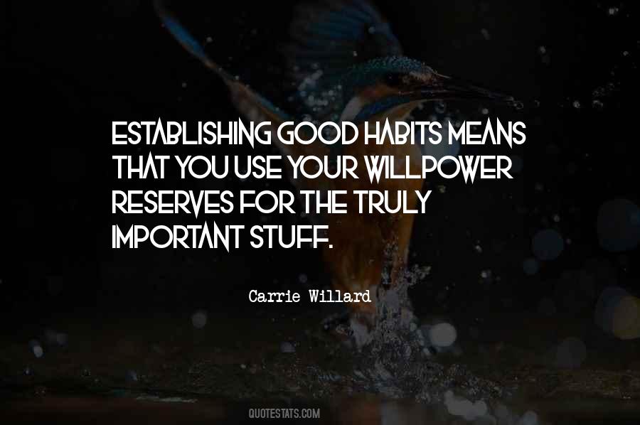 Quotes About Willpower #1138662