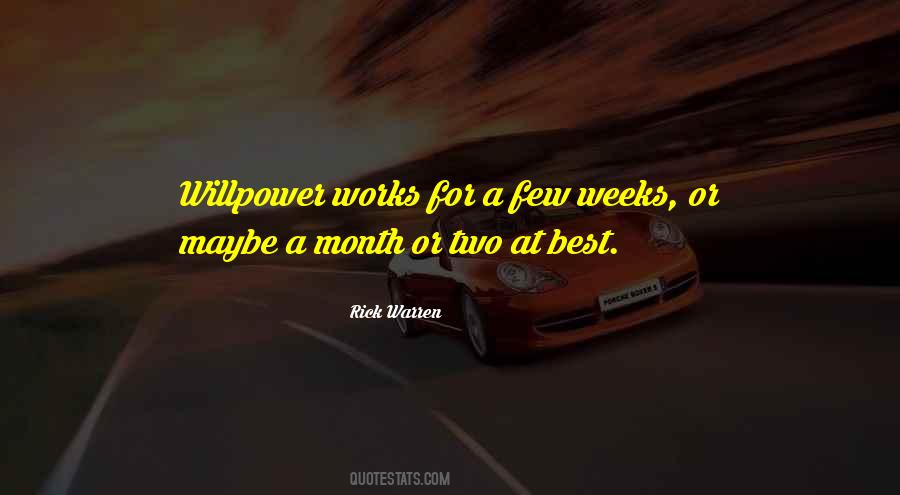 Quotes About Willpower #1199943