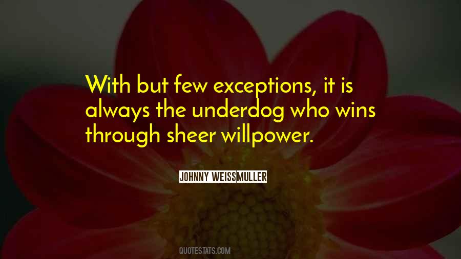 Quotes About Willpower #1229543