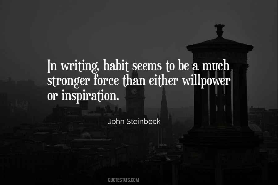 Quotes About Willpower #1264848