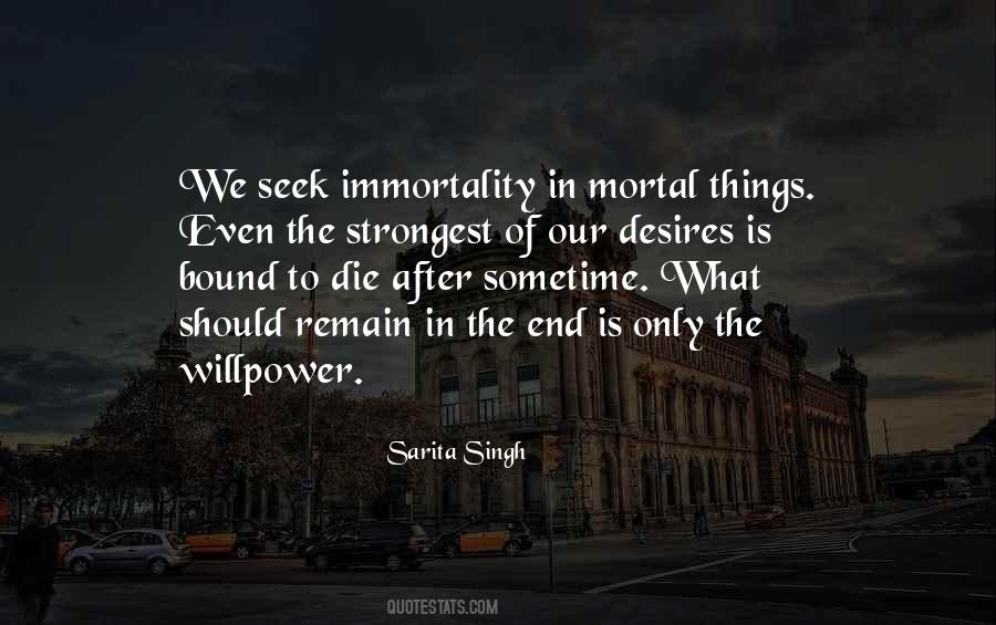 Quotes About Willpower #1405172