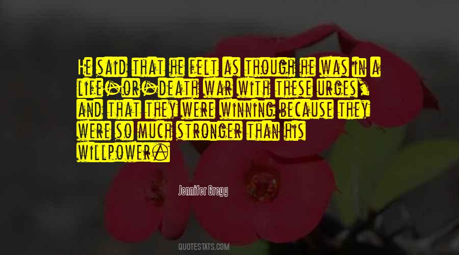 Quotes About Willpower #1666263