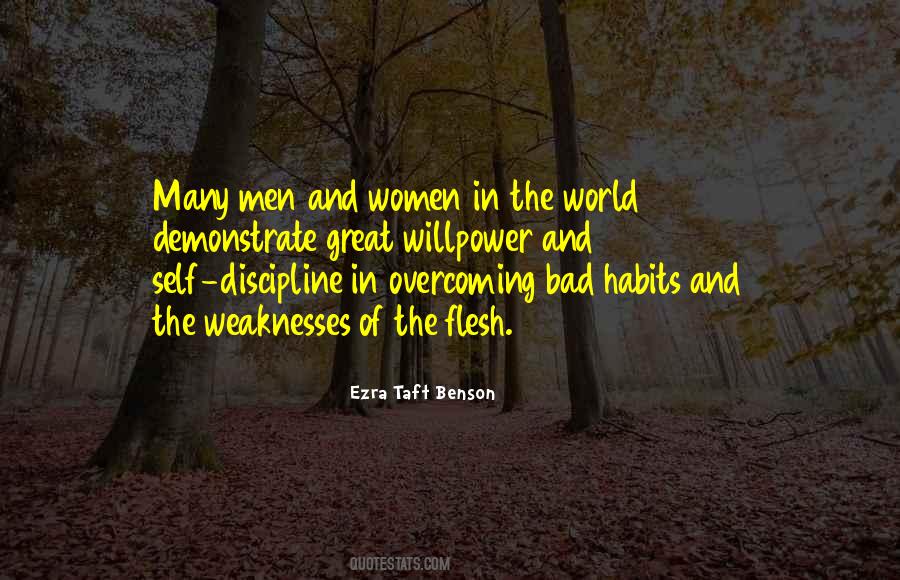 Quotes About Willpower #1839069