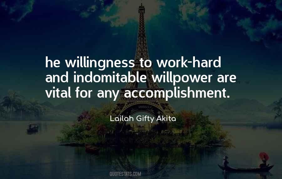 Quotes About Willpower #1872186