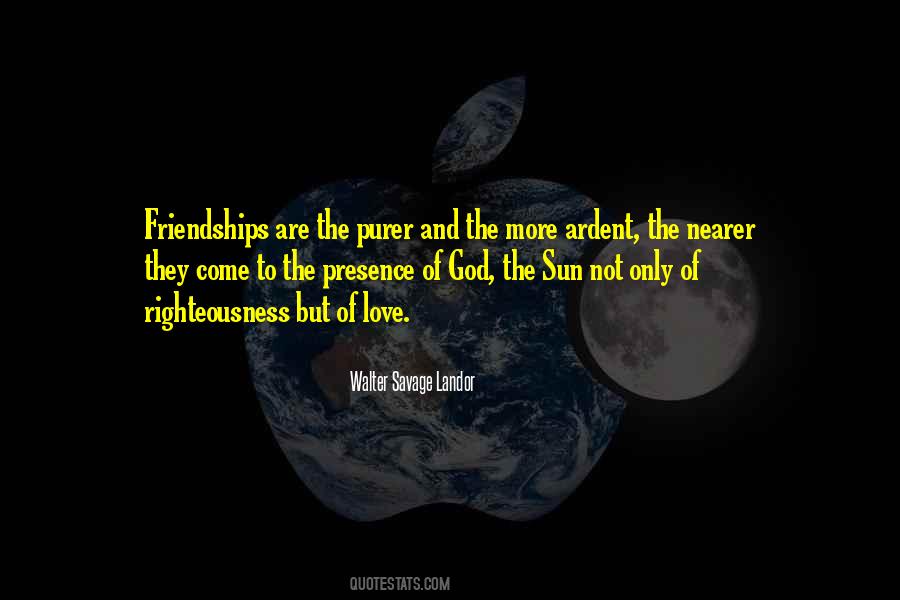 Quotes About God's Friendship #127554
