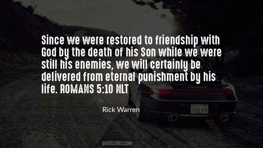Quotes About God's Friendship #348909
