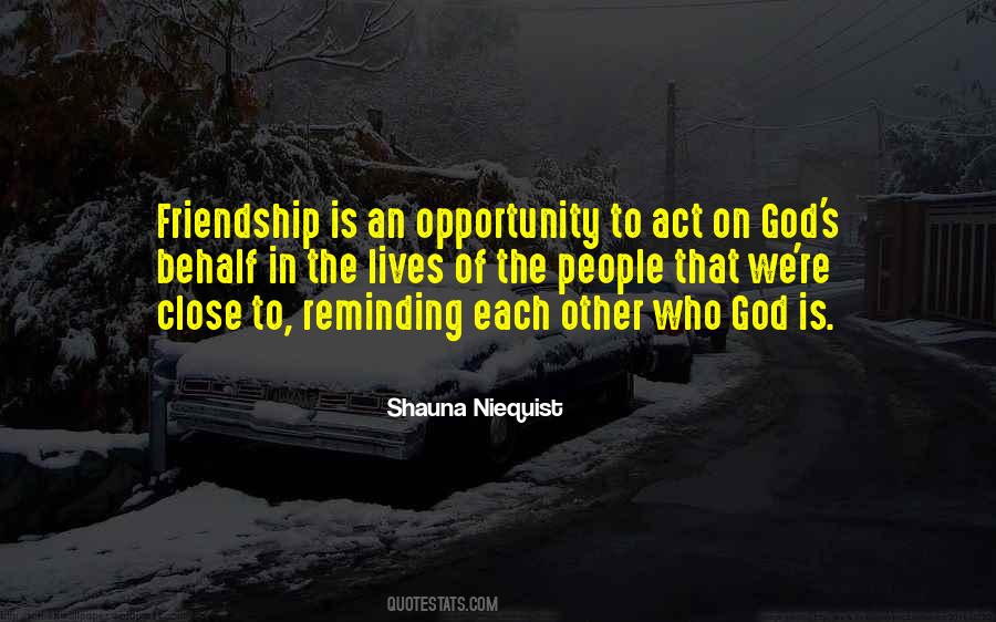 Quotes About God's Friendship #505250