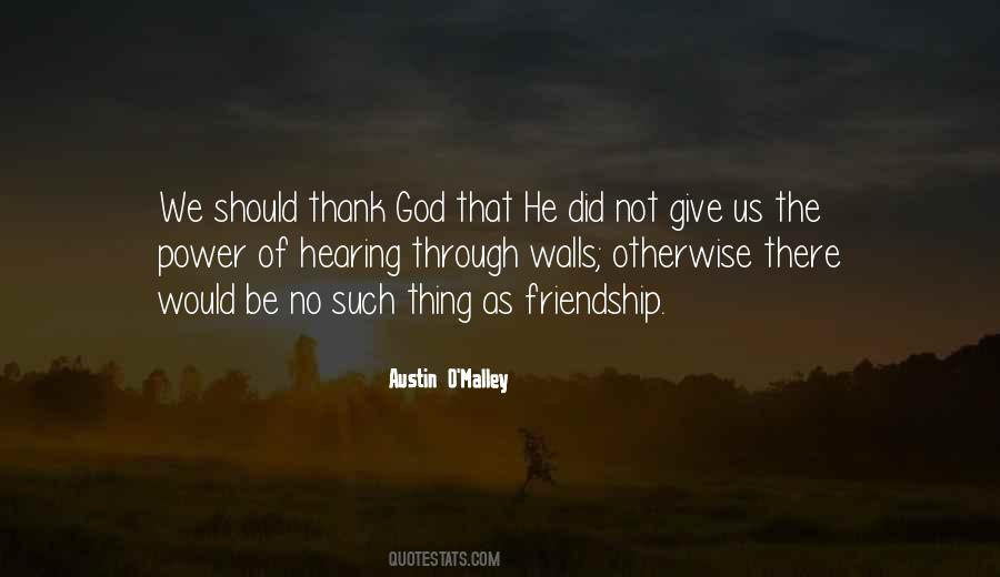 Quotes About God's Friendship #633571