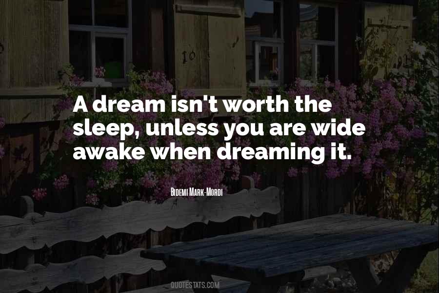Quotes About Dreaming Sleep #1432347