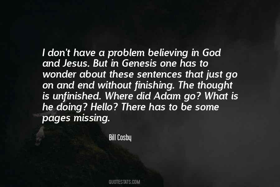 Quotes About Not Believing In Jesus #689911