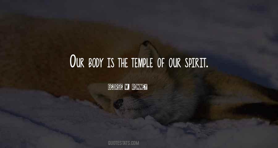 Our Spirit Quotes #1642433