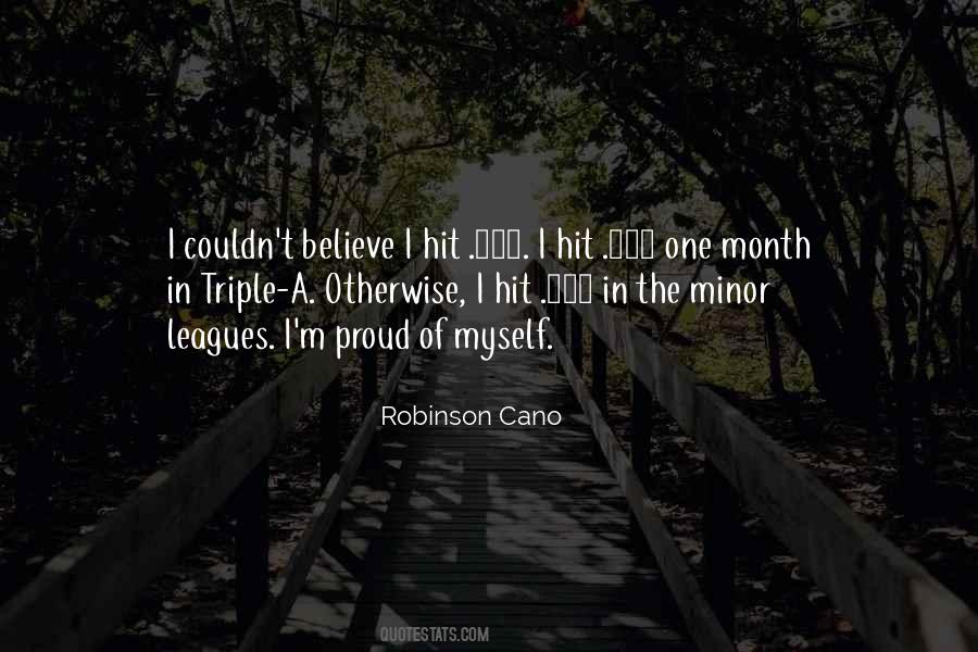 Quotes About Proud Of Myself #1029032