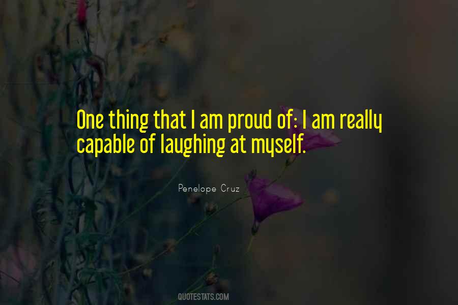 Quotes About Proud Of Myself #108695