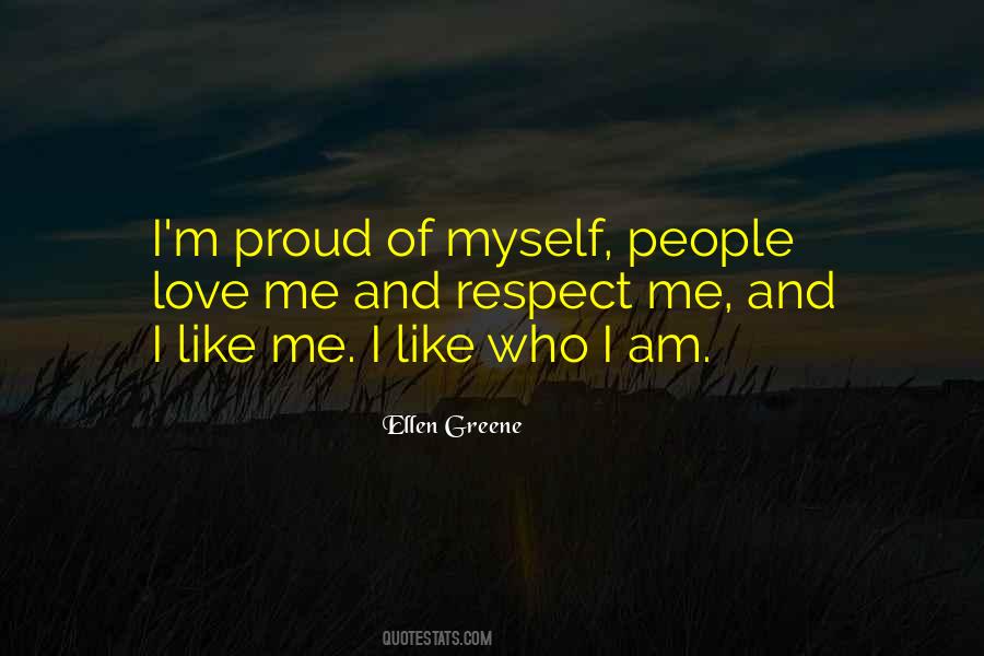 Quotes About Proud Of Myself #1169747