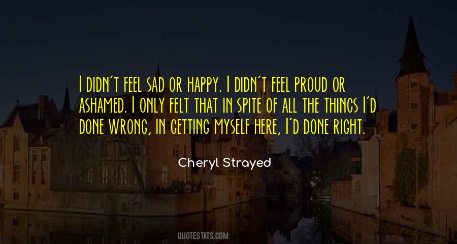Quotes About Proud Of Myself #512927