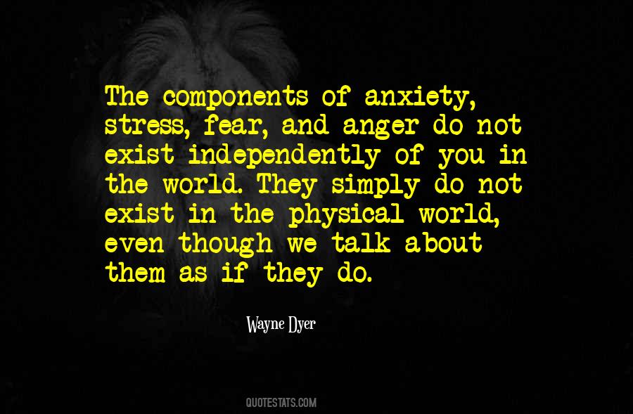 Quotes About Fear And Anger #1309103