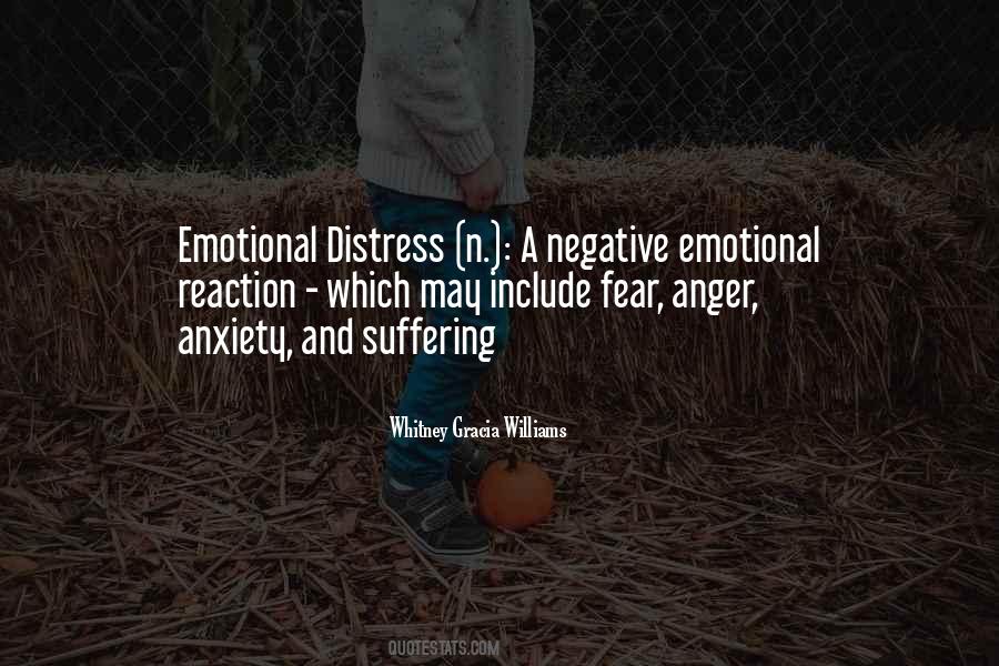 Quotes About Fear And Anger #34542