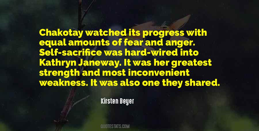 Quotes About Fear And Anger #678029