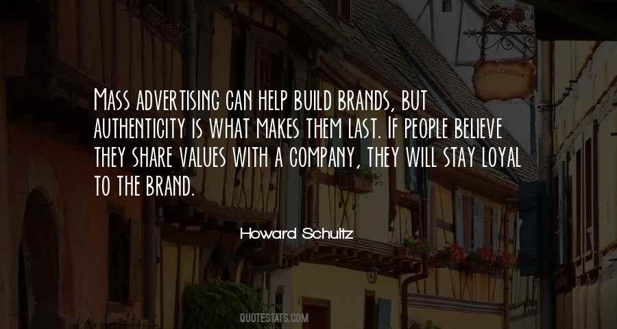 Brand Values Quotes #1711721