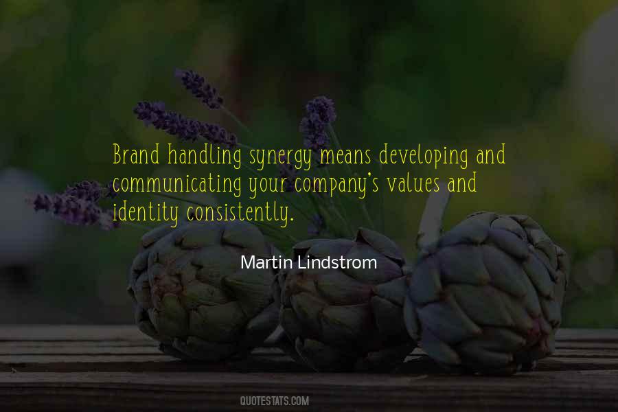 Brand Values Quotes #928472
