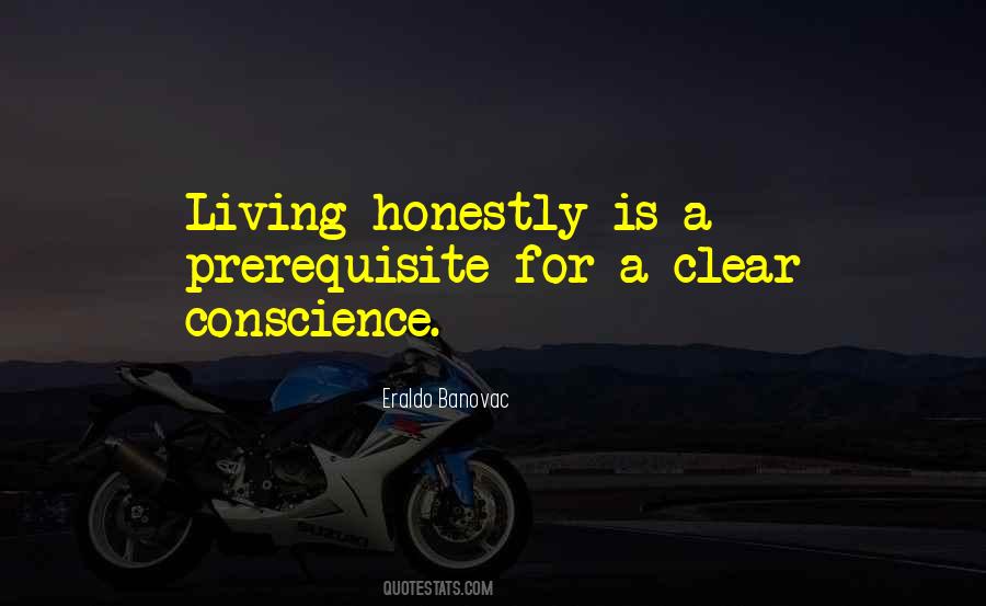 Quotes About Clear Conscience #101412